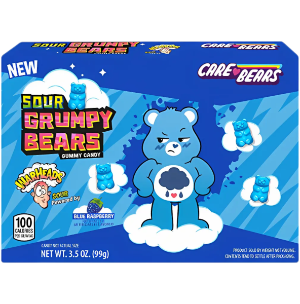 WARHEADS - Sour Grumpy Bears 99g